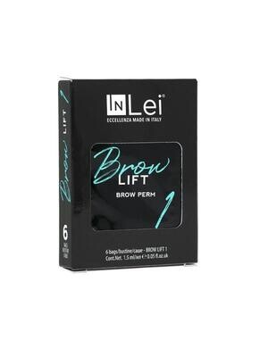 InLei "BROW LIFT 1" Lifting pour sourcils 6 pièces sachet 1,5 ml