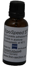 EpoSpeed S (20g) lösbarer UV-Kleber, Epoxydbasis