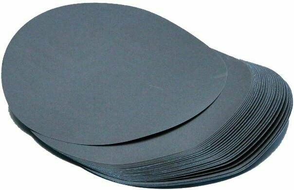 Schleifpapier SiC rund Ø 250mm, 100 St.