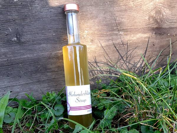 Holunderblüten Sirup