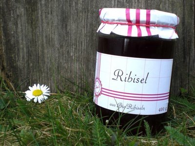 Ribisel Fruchtaufstrich aus unbehandelten Ribiseln