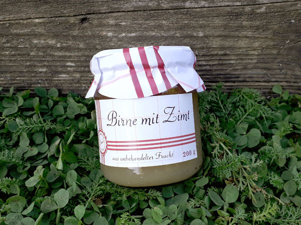 Birne mit Zimt