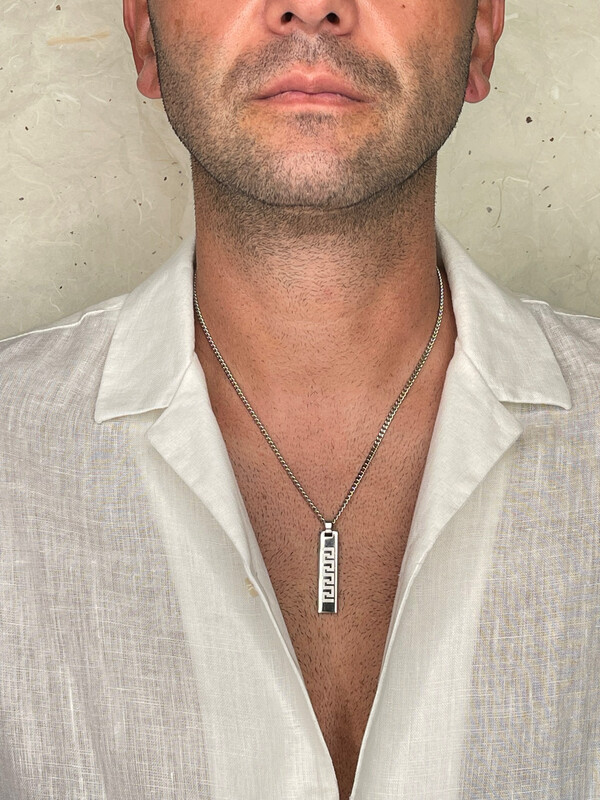 Plate Men Necklace