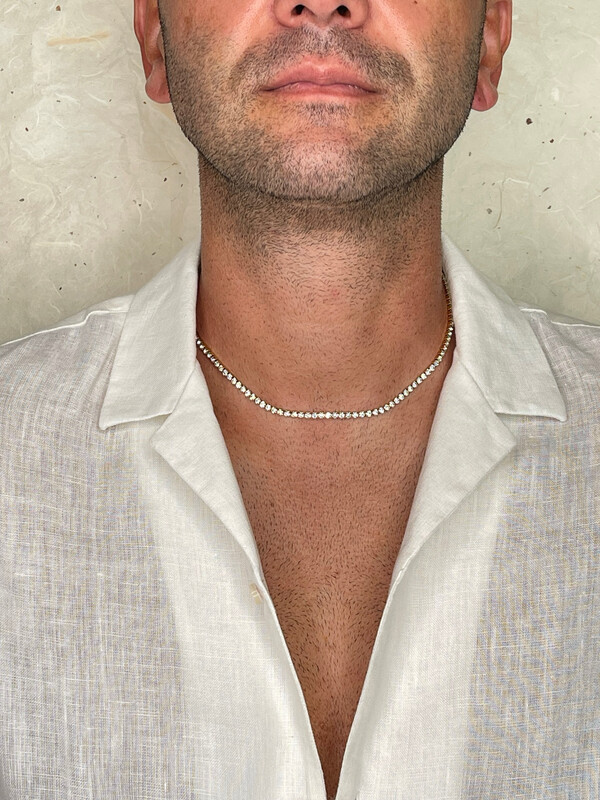 Robert Tennis Necklace