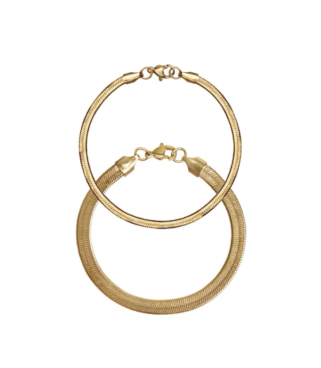 Herringbone Gold bracelet