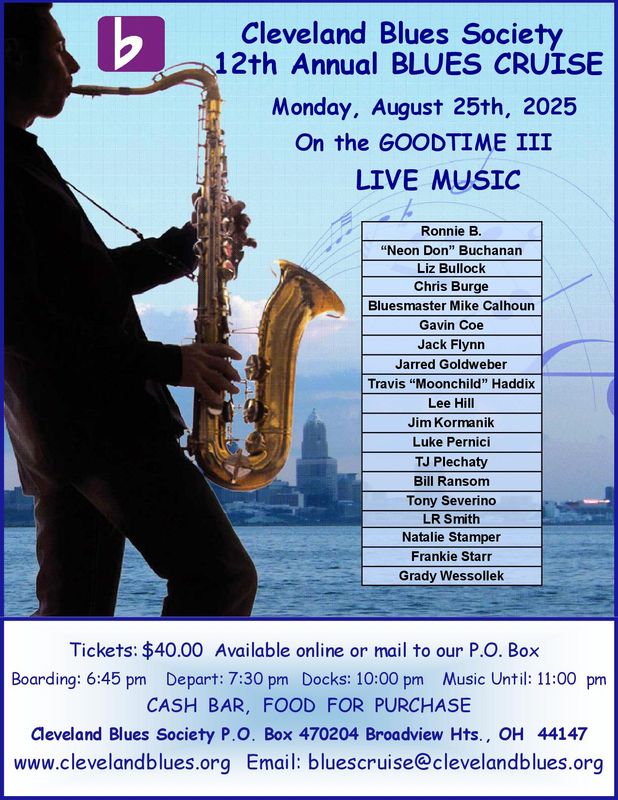 2025 Blues Cruise  TICKETS