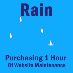 Rain Maintenance (1 Hour)