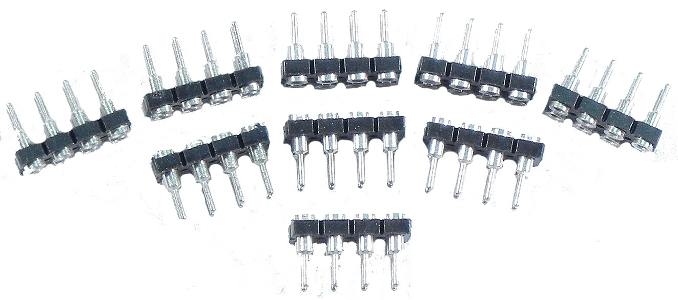 Plug-pack, NMRA 8 pin plugs, 10 pack Plug-pack, NMRA 8 pin plugs, 10 pack