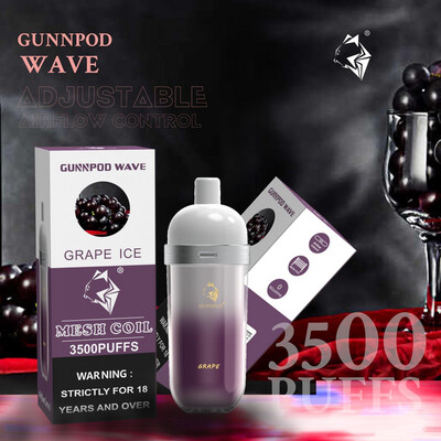 GUNNPOD Wave 3500 Grape Ice