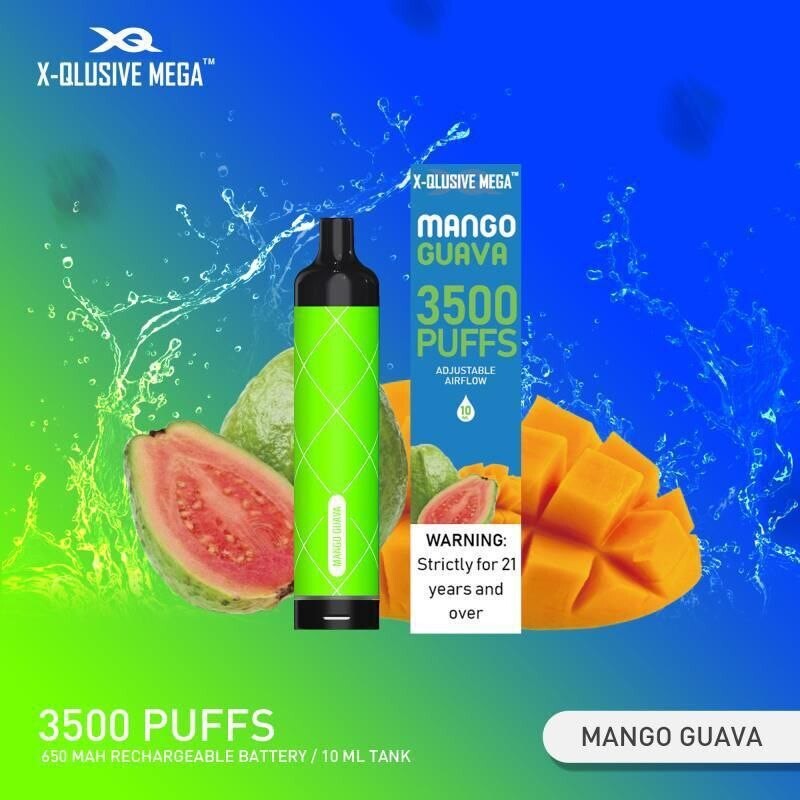 X-qlusive Mega 3500 - Mango Guava