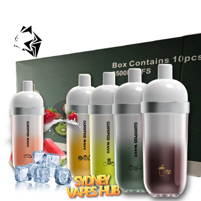 GUNNPOD Wave Vape 10 Pack