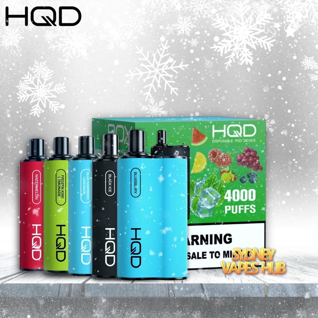 HQD Box Wholesale Sydney Vapes Hub
