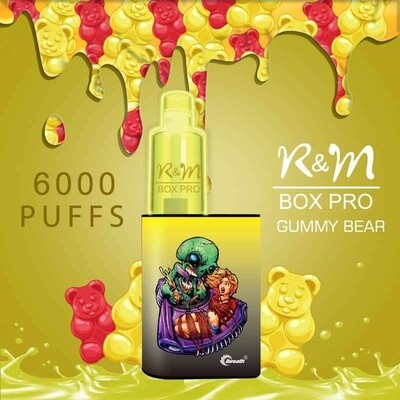 R and M BOX PRO 6000 Gummy Bear