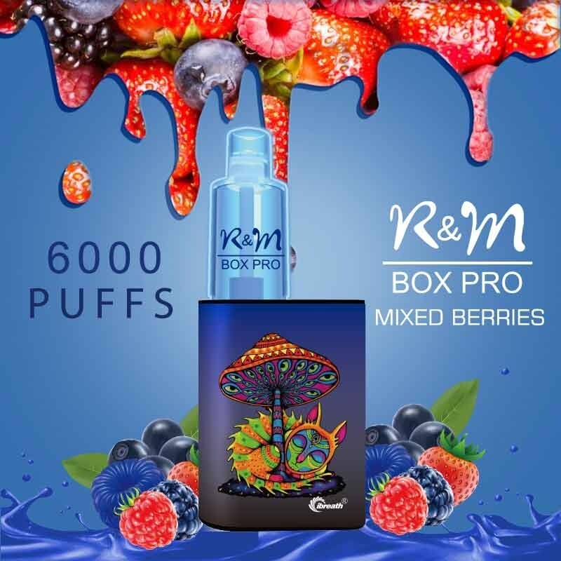 R and M BOX PRO 6000 Mixed Berries
