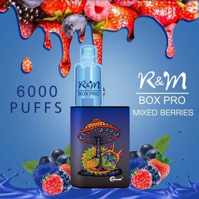 R and M BOX PRO 6000 Mixed Berries