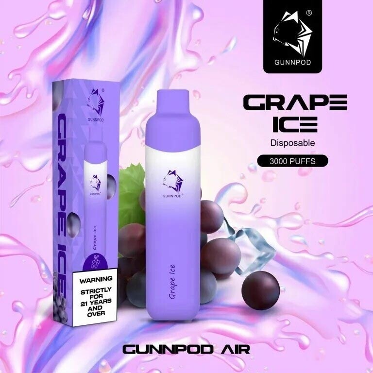 Gunnpod Air 3000 - Grape Ice