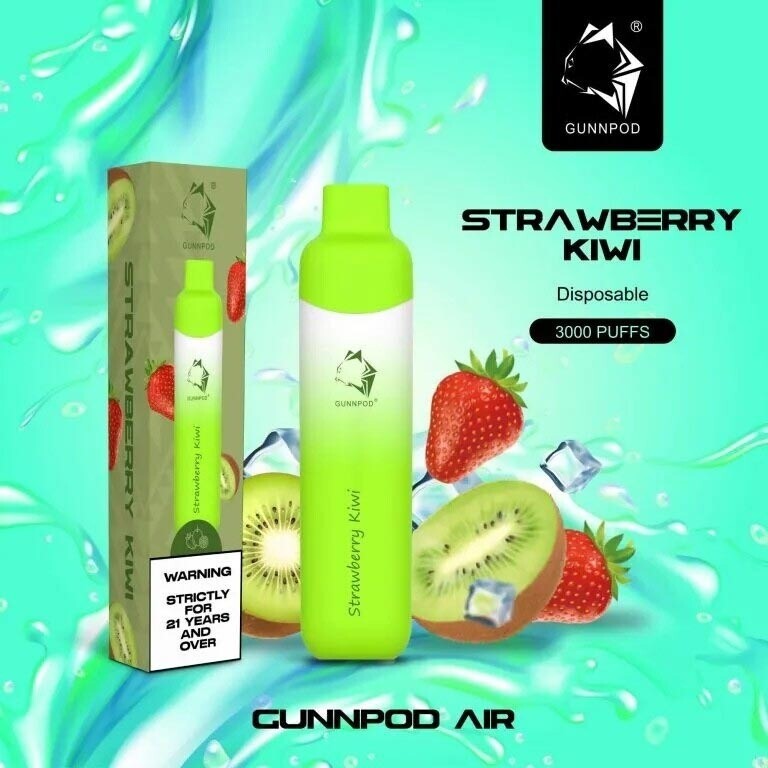 Gunnpod Air 3000 - Strawberry Kiwi
