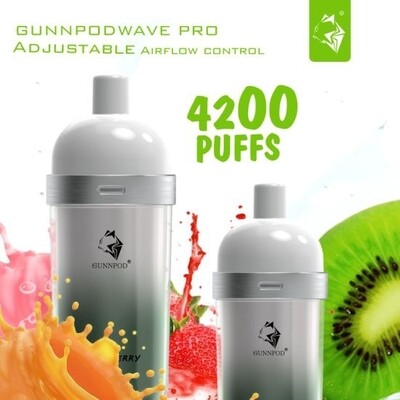 GUNNPOD WAVE 4200 STRAWBERRY KIWI