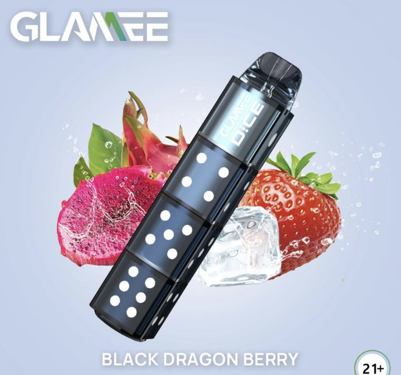 Glamee Dice Black Dragon Ice