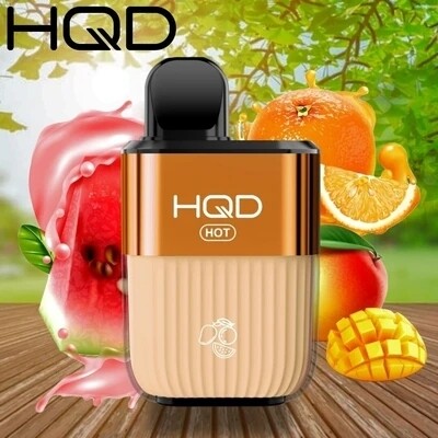 HQD HOT 5000 - Mango Orange Watermelon