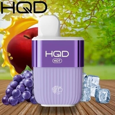 HQD HOT 5000 - Apple Grape Freeze