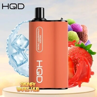 HQD BOX 4000 - Strawberry Ice Cream