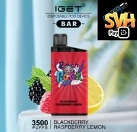 IGET BAR Blackberry Raspberry Lemon