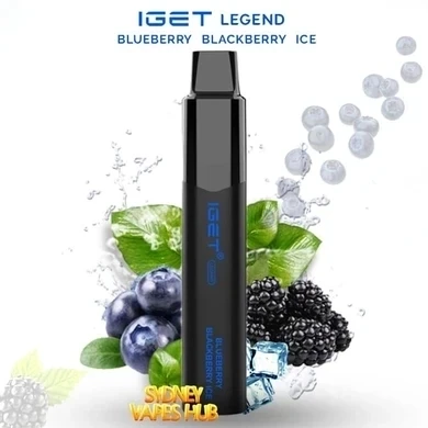 IGET Legend - Blueberry Blackberry Ice