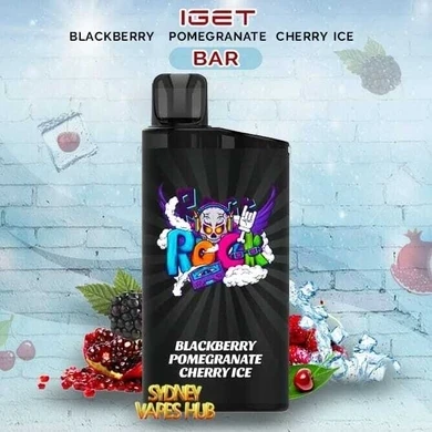 IGET Bar 3500 - Blackberry Pomegranate Cherry Ice