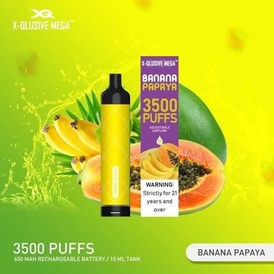 X-qlusive Mega 3500 - Banana Papaya 