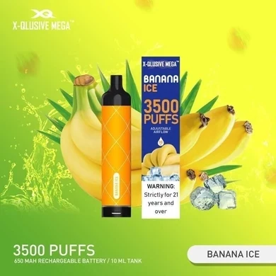 X-qlusive Mega 3500 - Banana Ice 