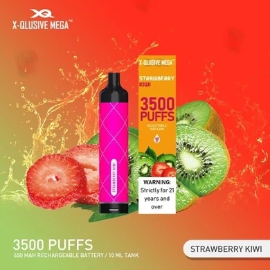 X-qlusive Mega 3500 - Strawberry kiwi