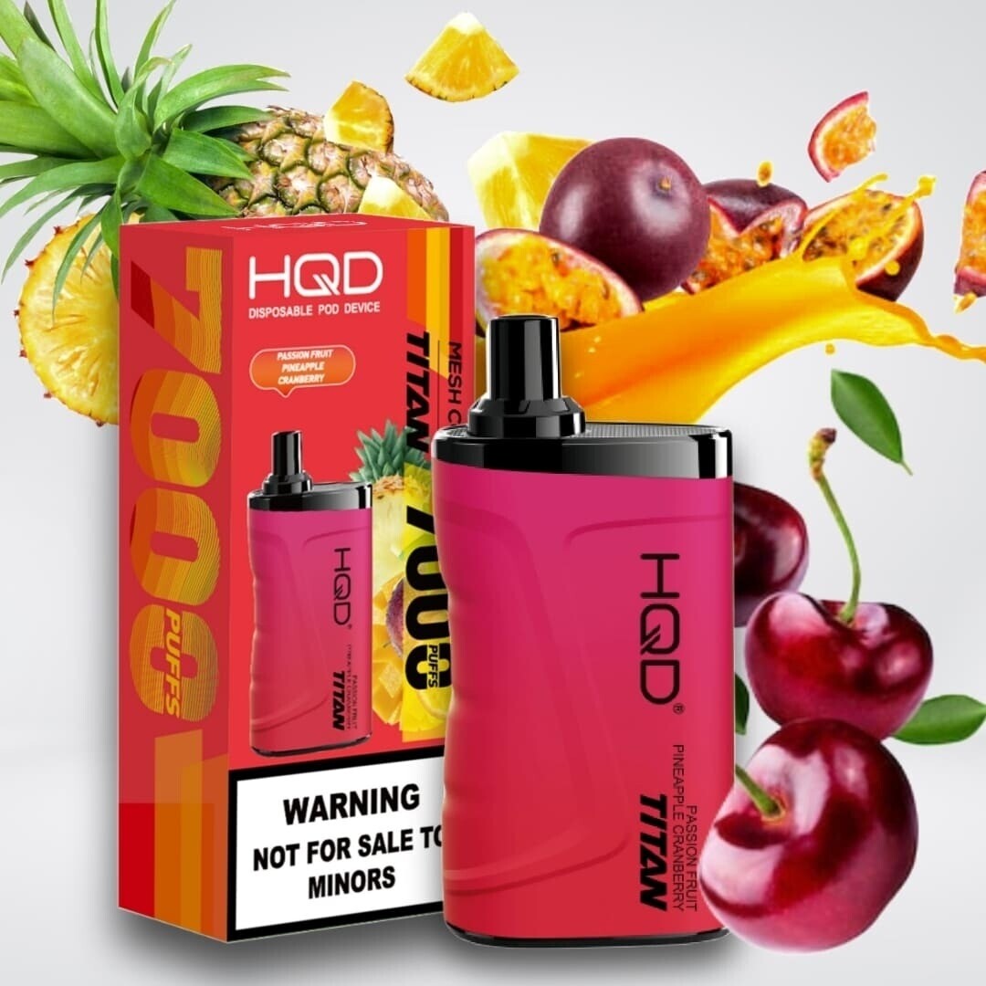 HQD Titan 7000 - Passion Fruit Pineapple Cranberry