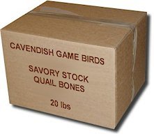 Quail Bones (3 lb Pack)