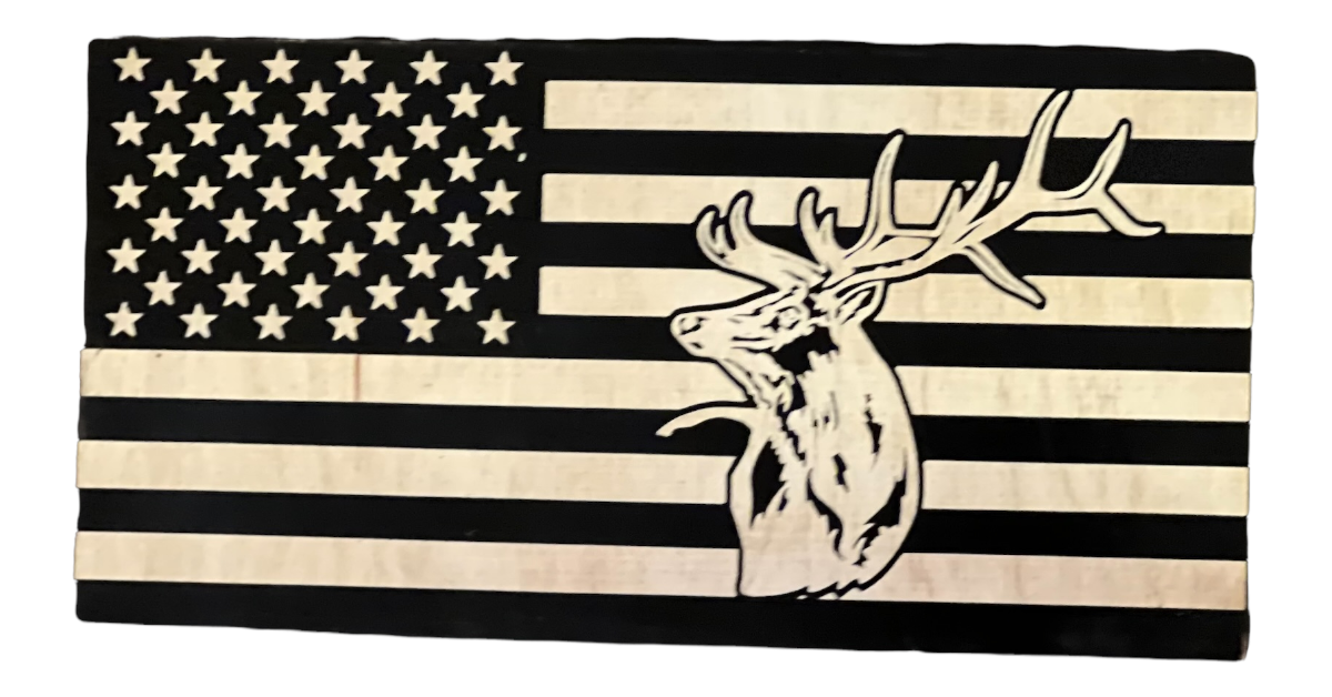 Elk Head Flag