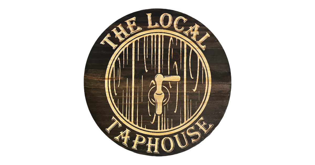 The Local Tap house Bar Sign