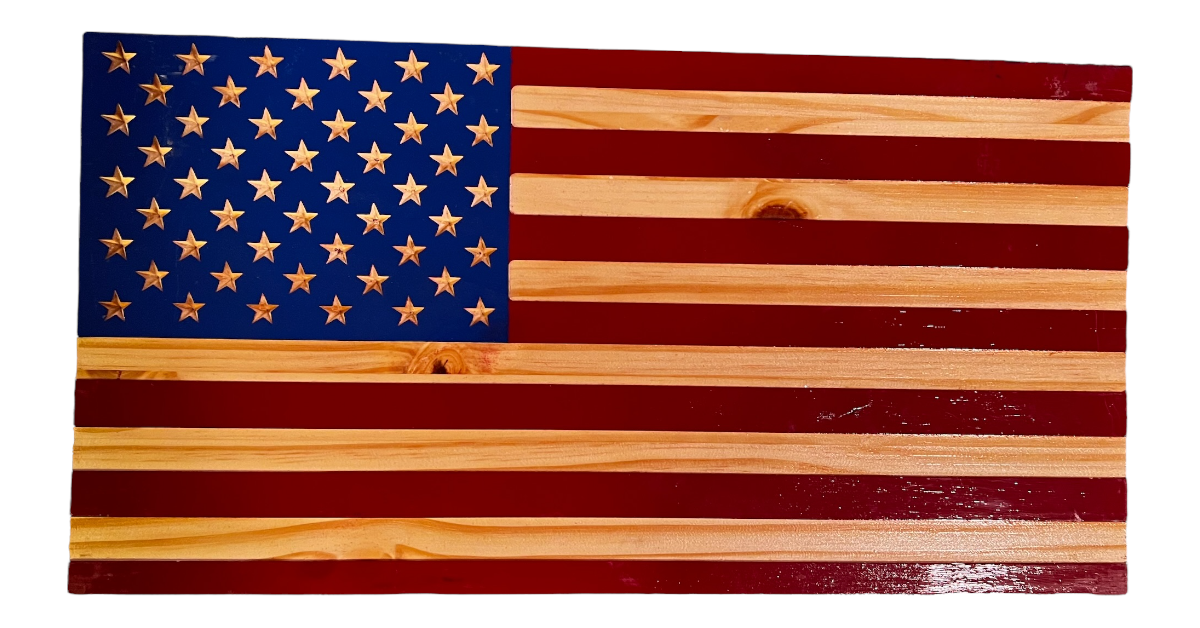 Classic Old Glory Flag (red White And Blue)