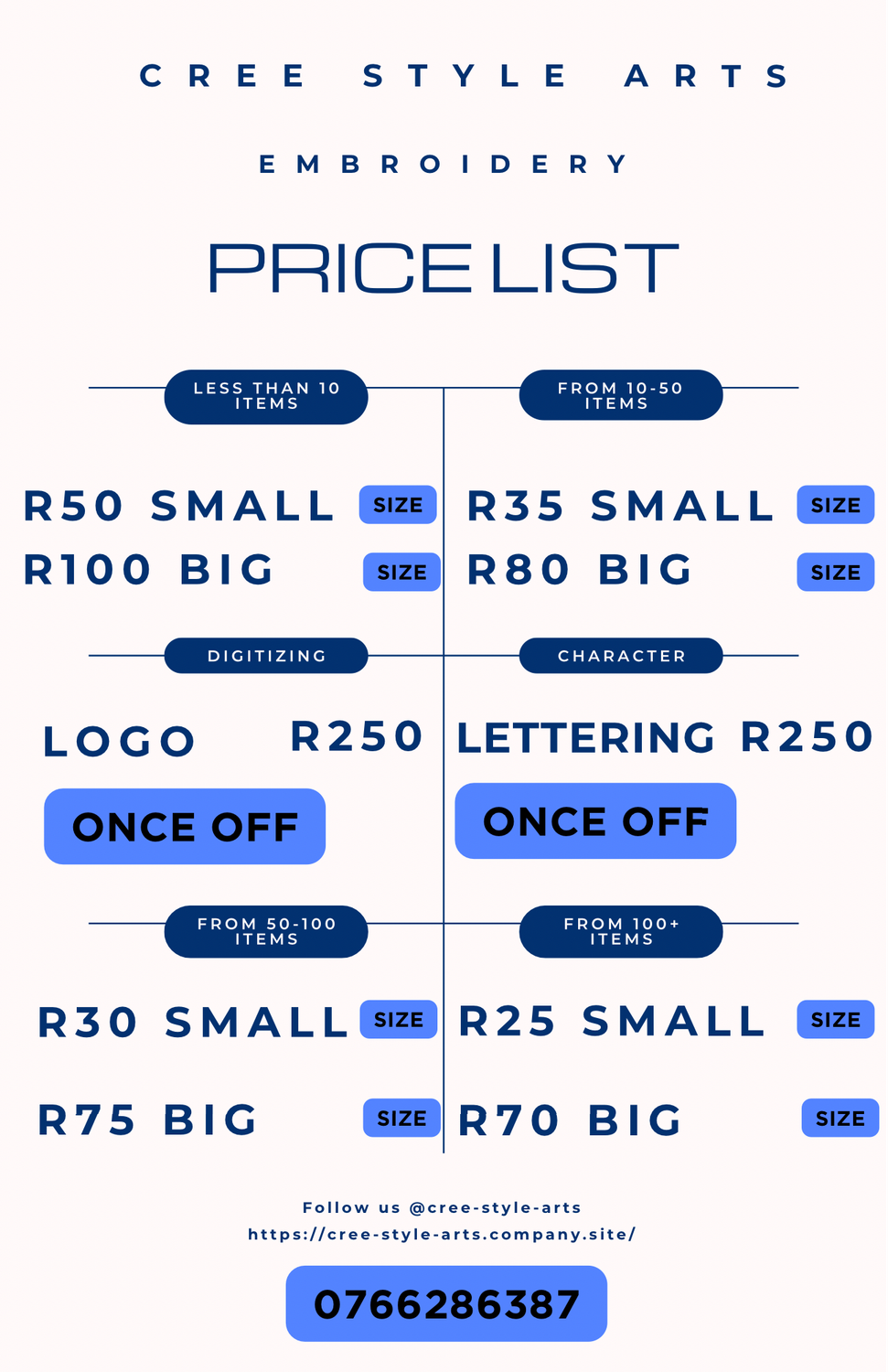 Price List