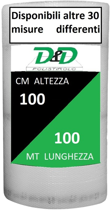 Pluriball 100 cm x 100 mt/l