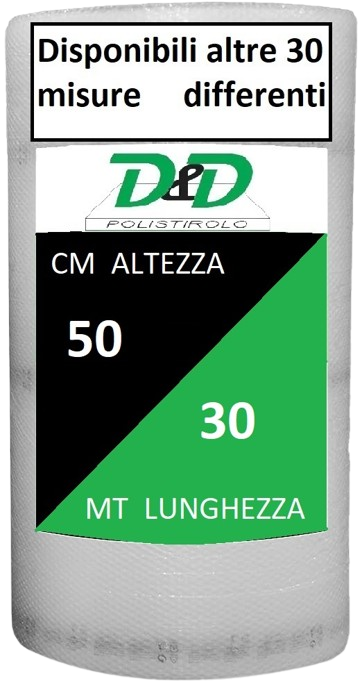 Pluriball 50 cm x 30 mt/l