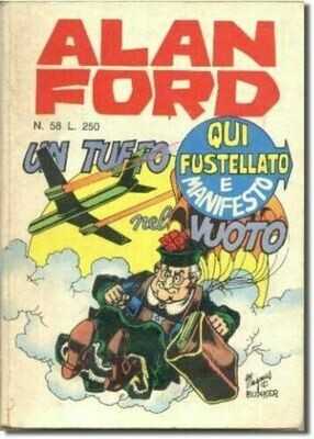 Alan Ford N.58 - un tuffo nel vuoto - editoriale corno