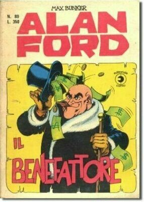 Alan Ford N.89 - Il benefattore - editoriale corno