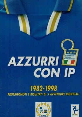 Album calciatori Azzurri con IP 1982-1998 completo ottimo - Merlin