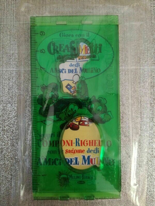 Amici del mulino - componi il righello - mulino bianco Barilla (sigillati)