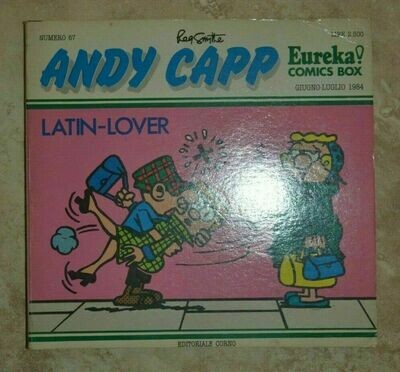 ANDY CAPP - COMICS BOX DE LUXE LATIN-LOVER N.67 - ED. CORNO 1984