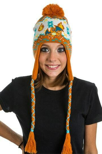 Pokemon Ski Beanie Laplander Charizard