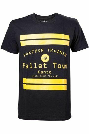 Pokemon T-Shirt Pallet Town taglia L