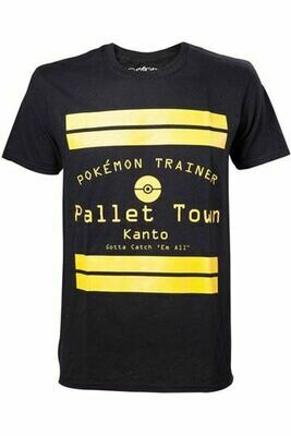 Pokemon T-Shirt Pallet Town taglia L