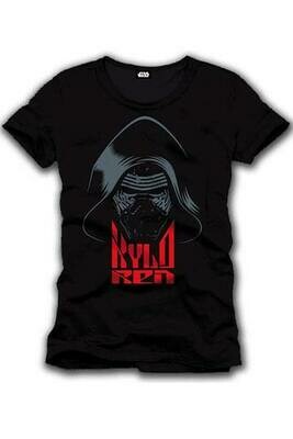 Star Wars Episode VII T-Shirt Kylo Ren Mask taglia L