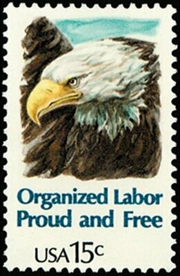 Francobollo Usato - USA 1980 - Bald Eagle (Haliaeetus leucocephalus)